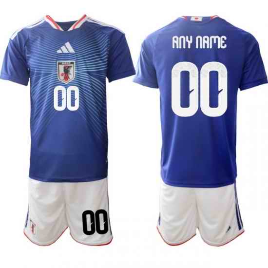 Japan 2026 FIFA World Cup Soccer Jersey Blue CUSTOM
